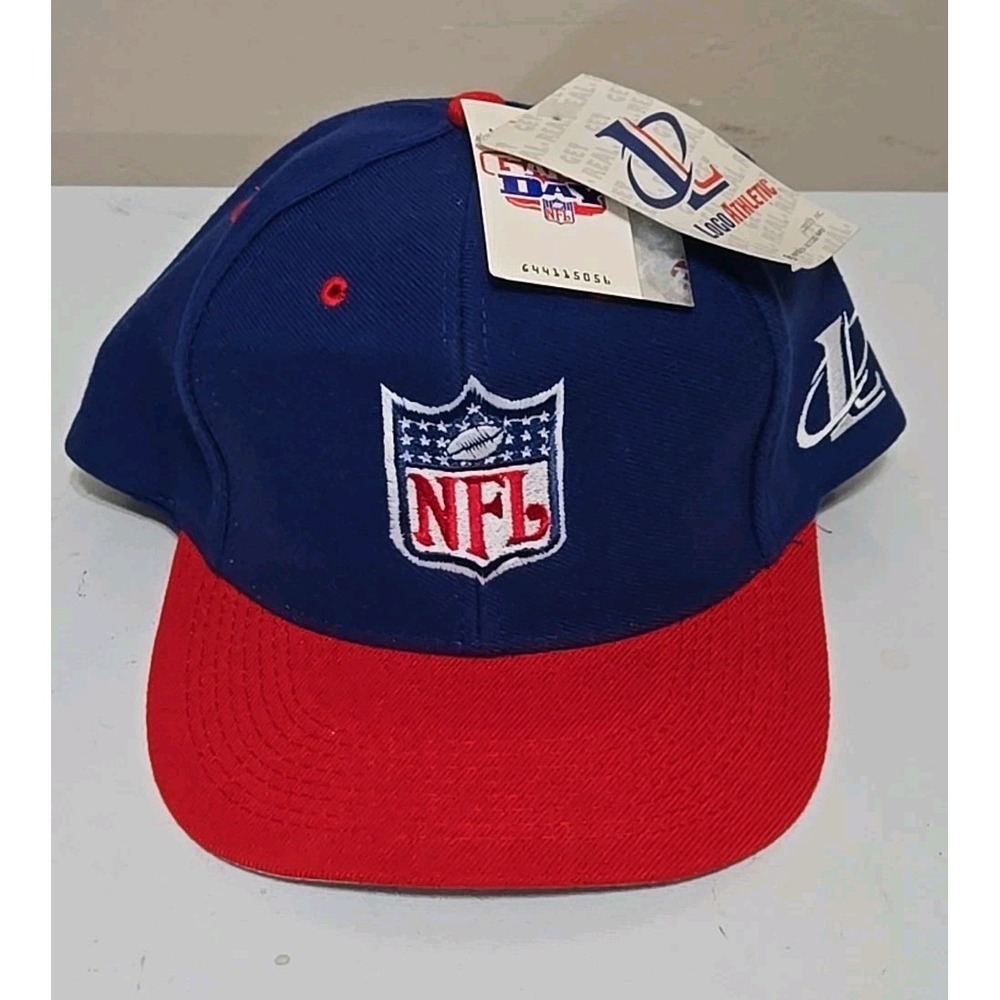 Vtg NFL Shield Logo Hat Sports Specialties Twill Snapback Cap NWT 90s Deadstock
